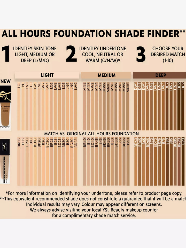 All Hours Foundation 25ml - GLAM MODA