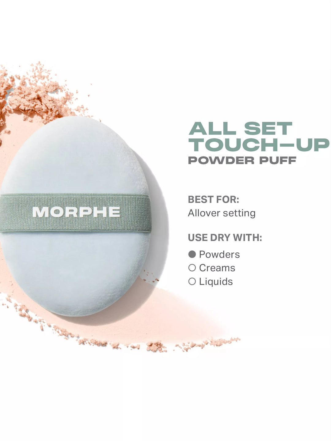 All Set Touchup Powder Puff - GLAM MODA