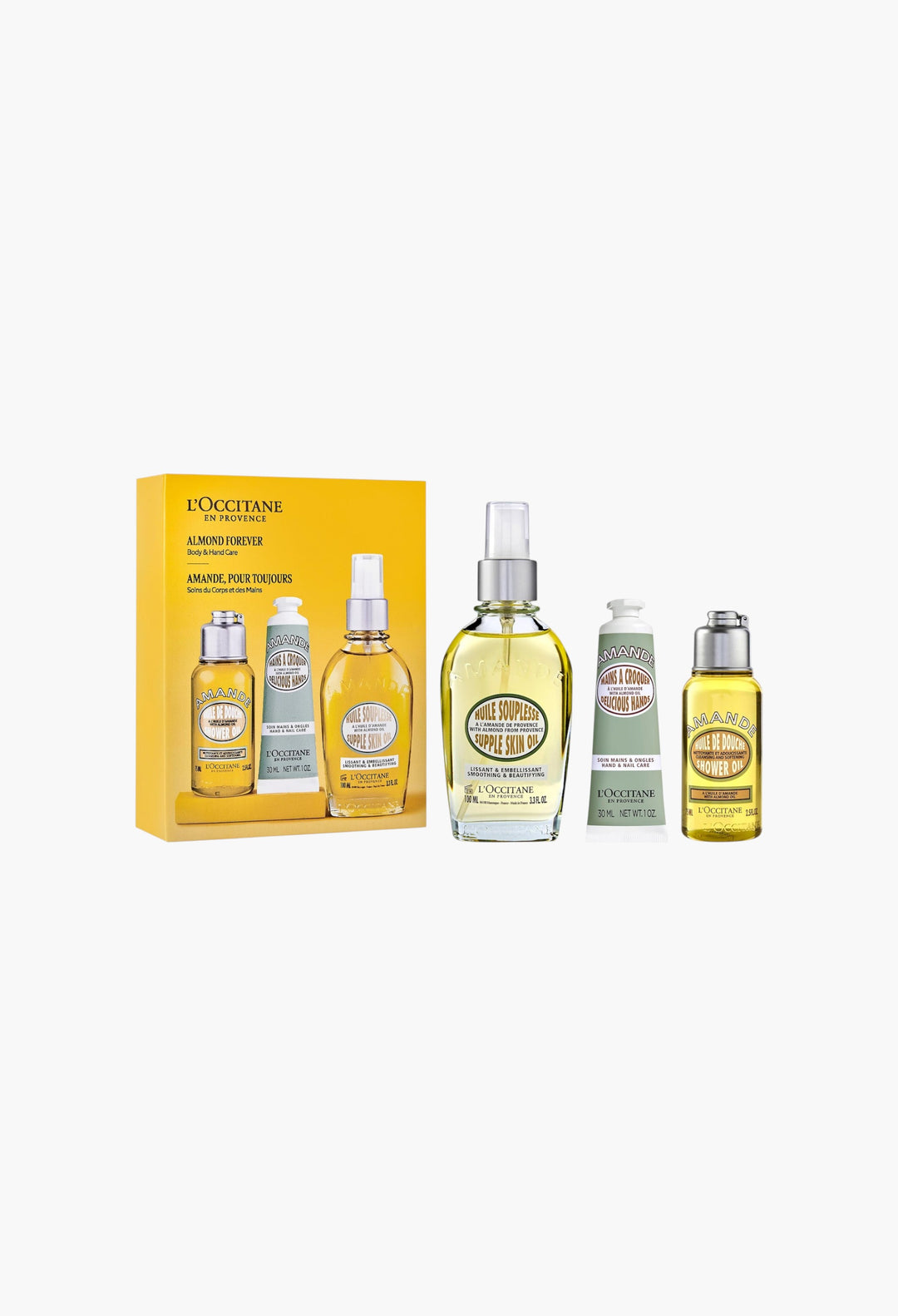 Almond Forever Body & Hand Gift Set - GLAM MODA