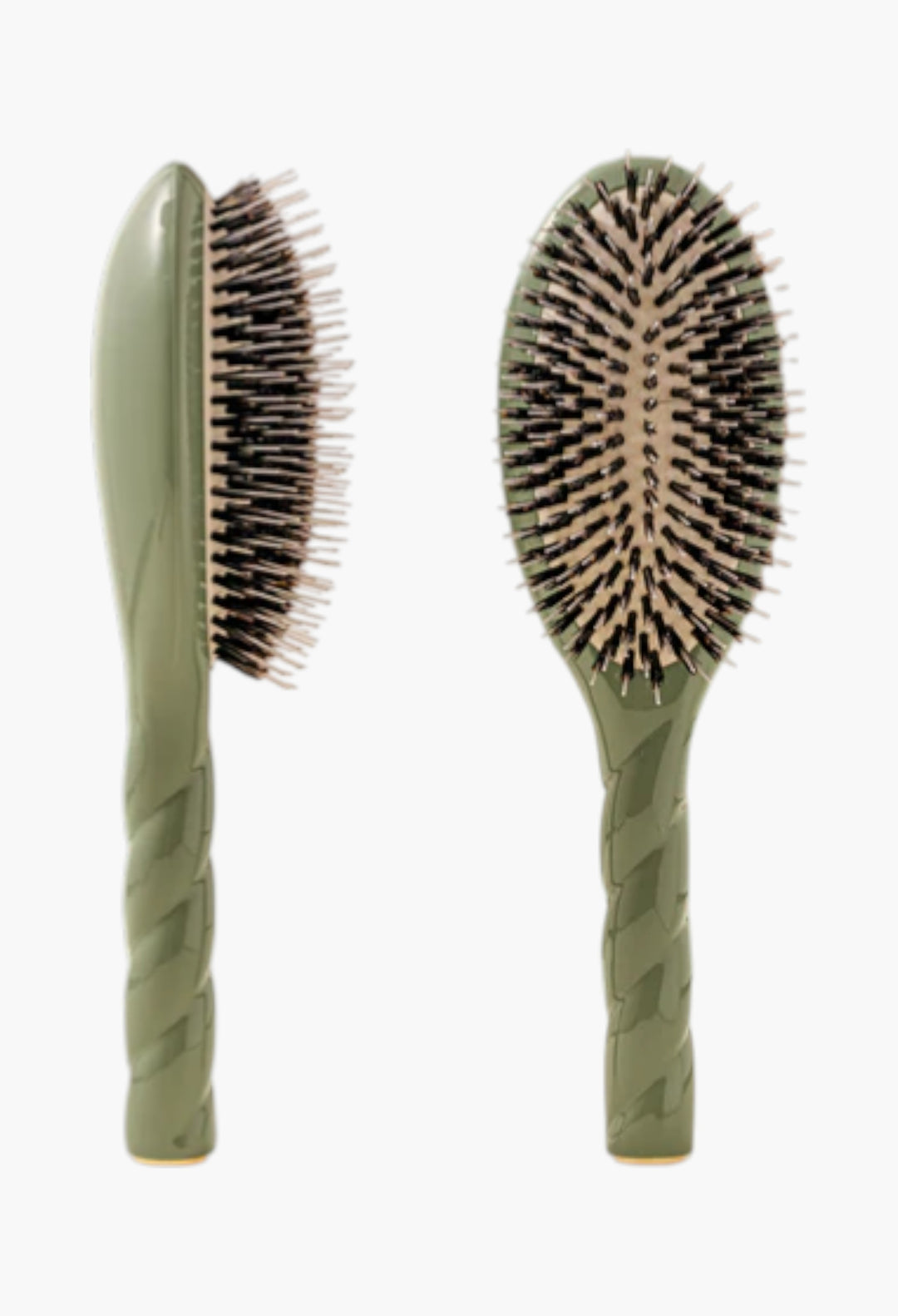 Almond Green - The Essential Detangling & Care Brush - GLAM MODA