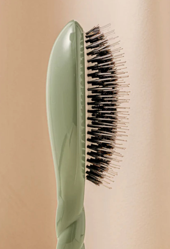 Almond Green - The Essential Detangling & Care Brush - GLAM MODA