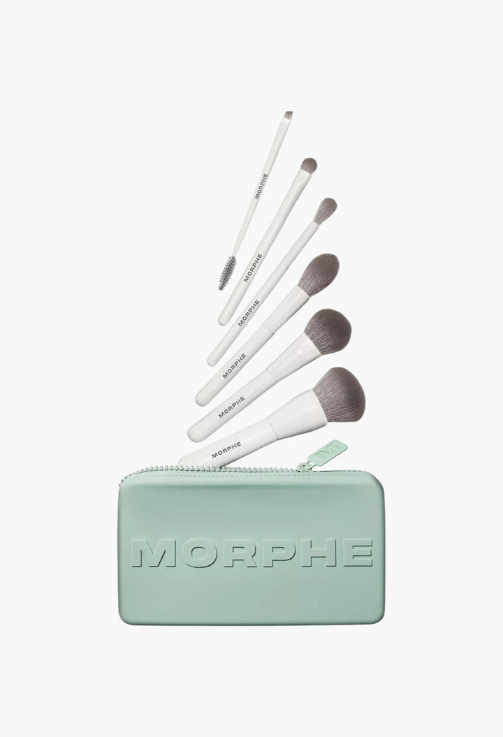 Along For Glide 6-piece Travel Brush Set - GLAM MODA