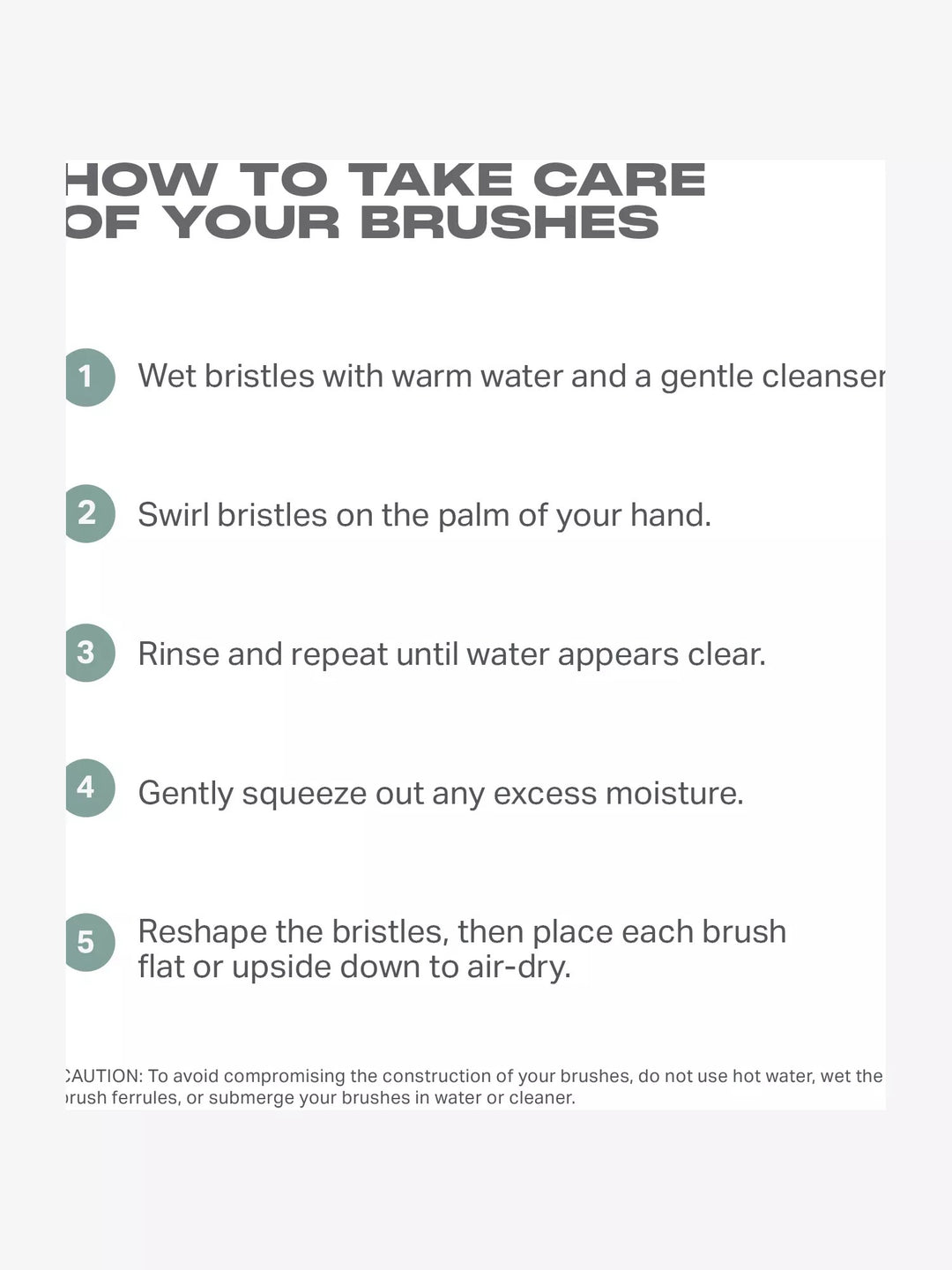 Along For Glide 6-piece Travel Brush Set - GLAM MODA