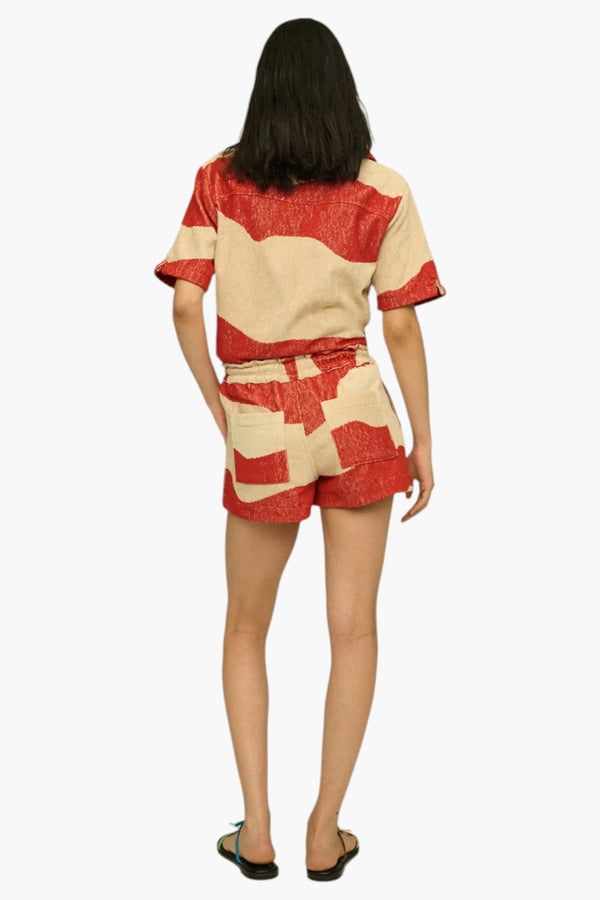 Amber Dune Drizzle Terry Shorts