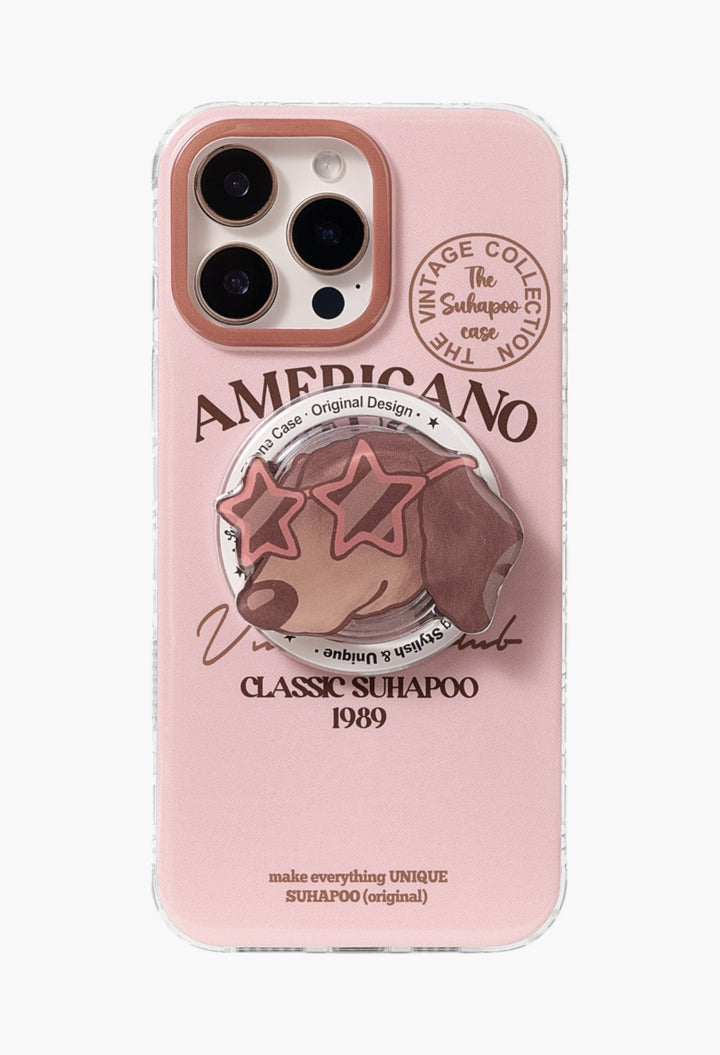 Americano Vintage Star Dog Case - GLAM MODA