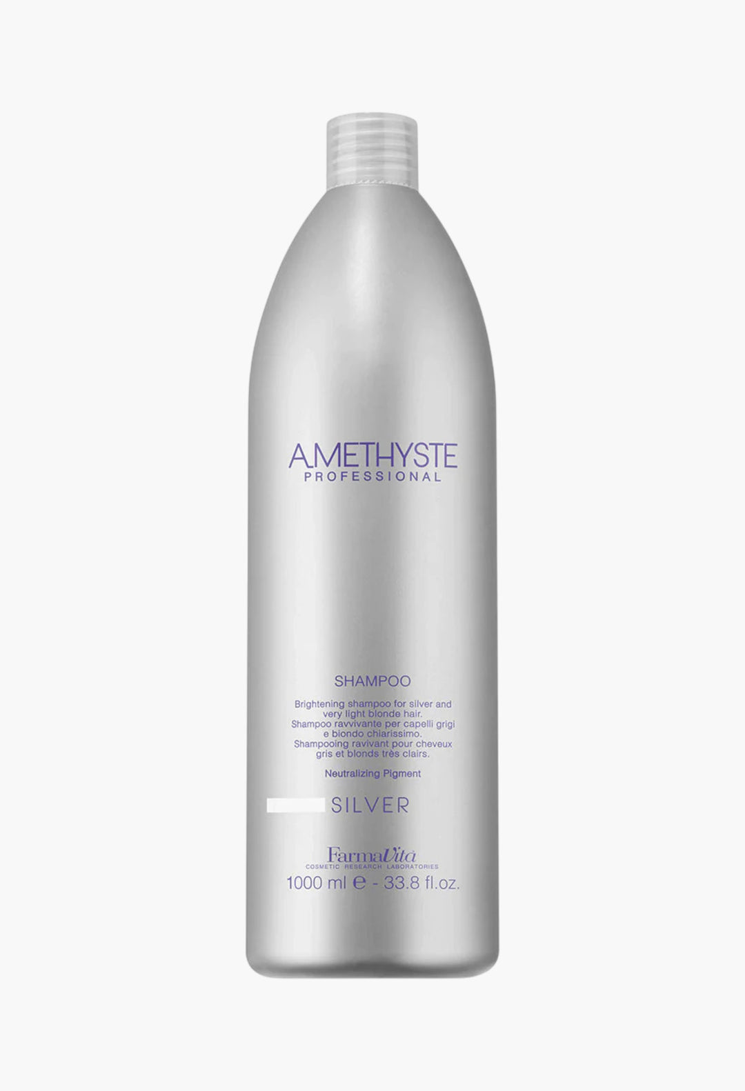 Amethyste Silver Shampoo 1000ml - GLAM MODA