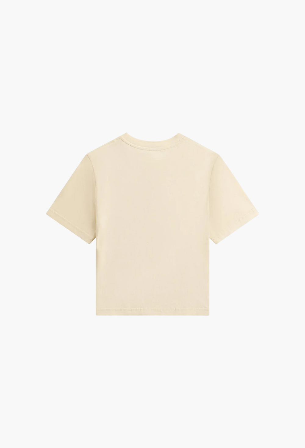 Anchor Embroidery Panelled Cropped Tee - GLAM MODA