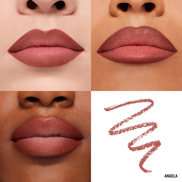 Angela (Warm Brick Brown)-Ultra Suede Sculpting Lip Pencil