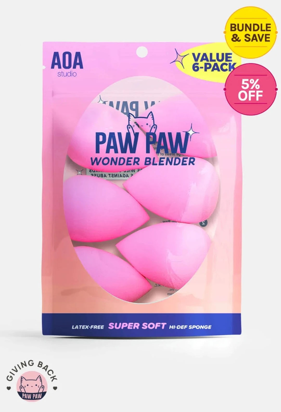 Paw Paw: Super Soft Wonder Blender - Teardrop