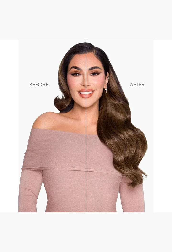 Beauty Works x Huda BARELY THERE Clip-In Extensions 20" in Arabia Doll shade