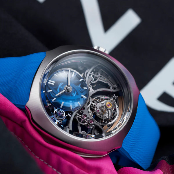 Streamliner Cylindrical Tourbillon Skeleton Alpine Limited Edition