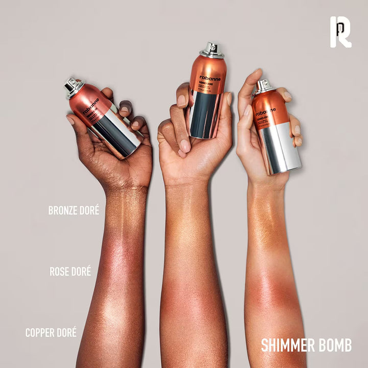 Arts Factory Shimmer Bomb - Spray Glitter - Face & Body - GLAM MODA