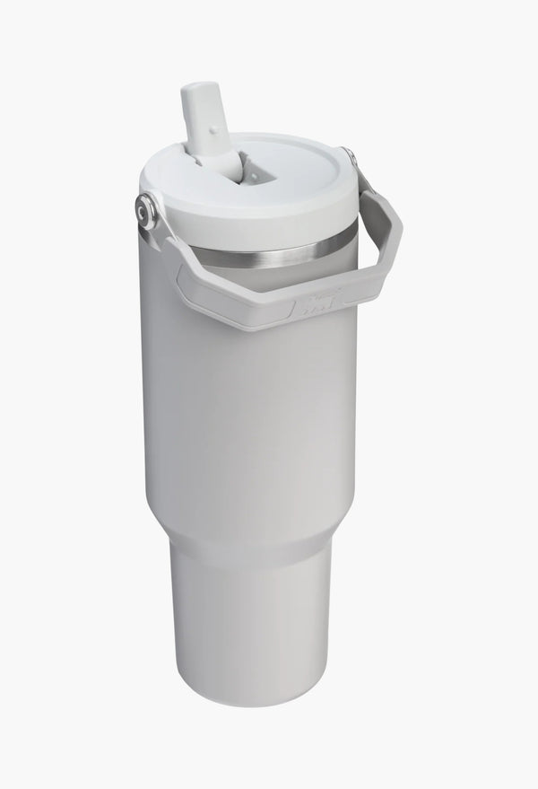 Ash - The IceFlow™ Flip Straw Tumbler | 40 OZ