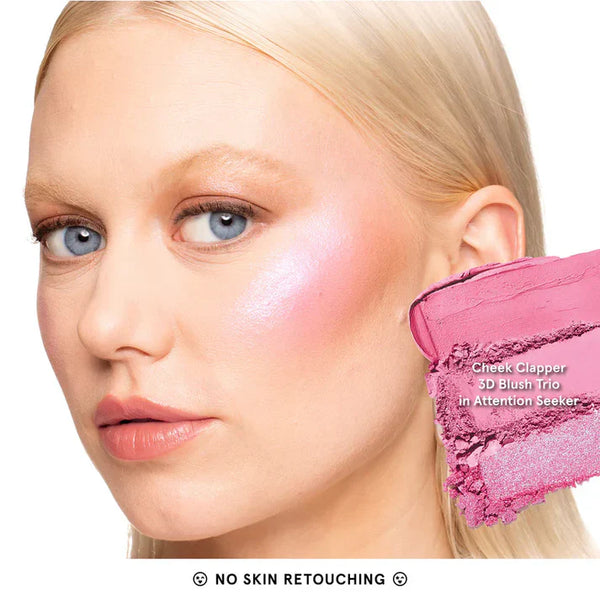 Cheek Clapper 3D Blush Trio Palette