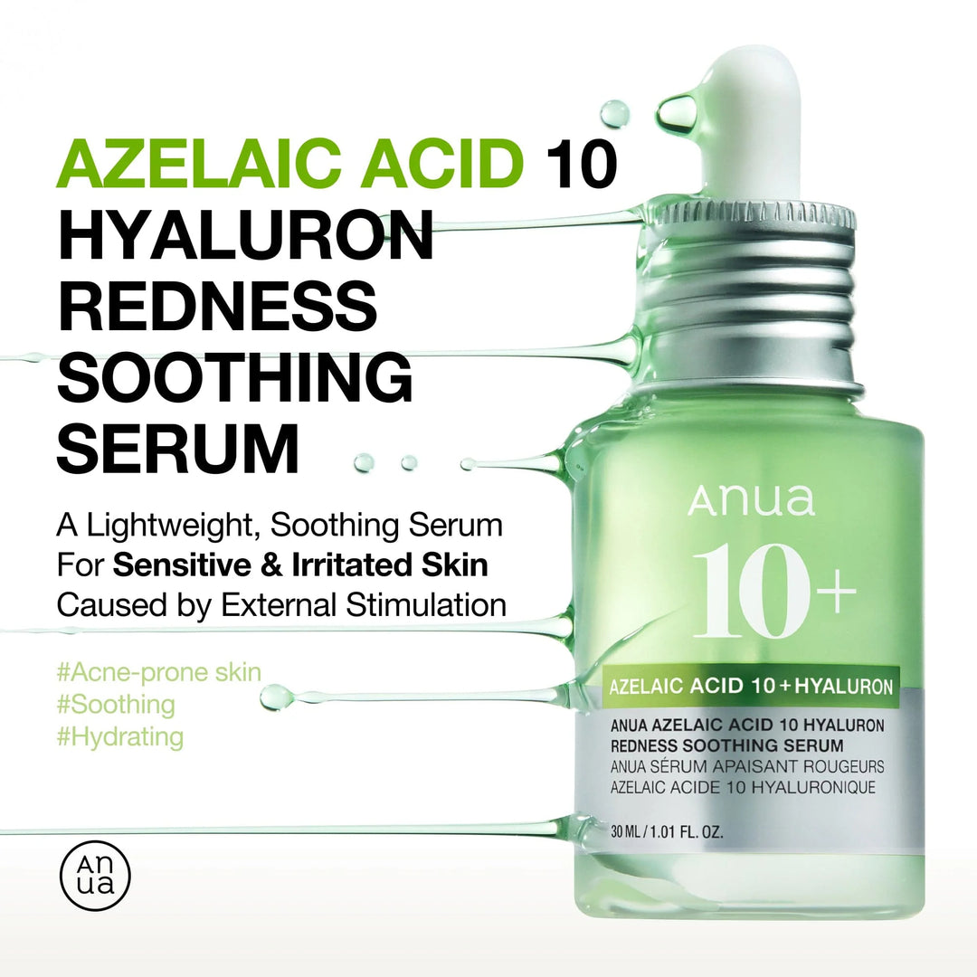 Azelaic Acid 10 Hyaluron Redness Soothing Serum - GLAM MODA