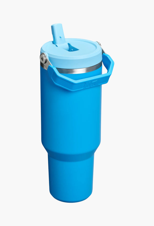 Azure - The IceFlow™ Flip Straw Tumbler | 40 OZ