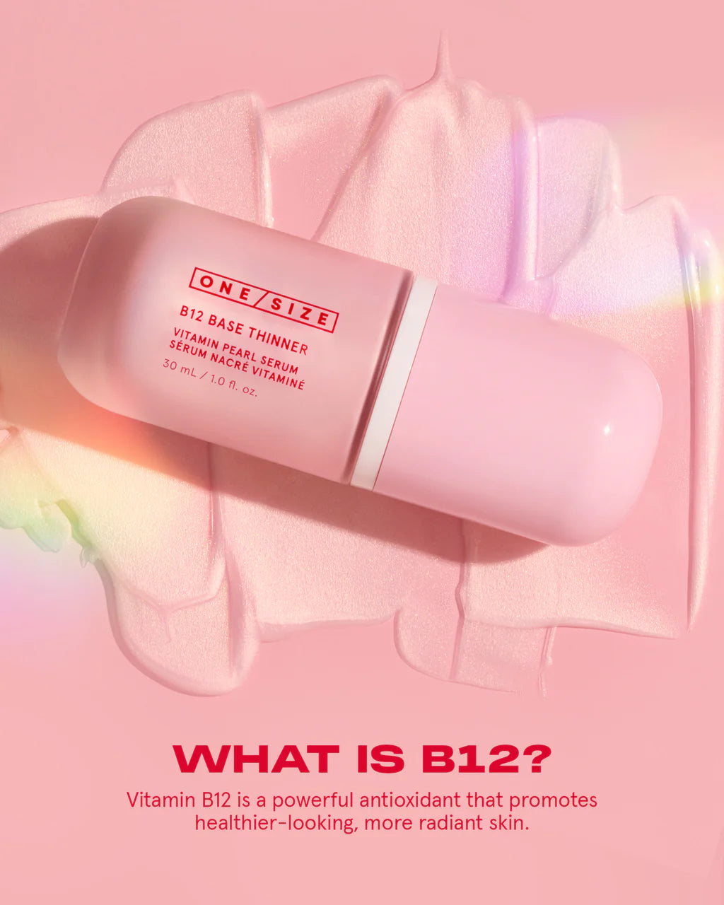 B12 Base Thinner Vitamin Pearl Serum - GLAM MODA