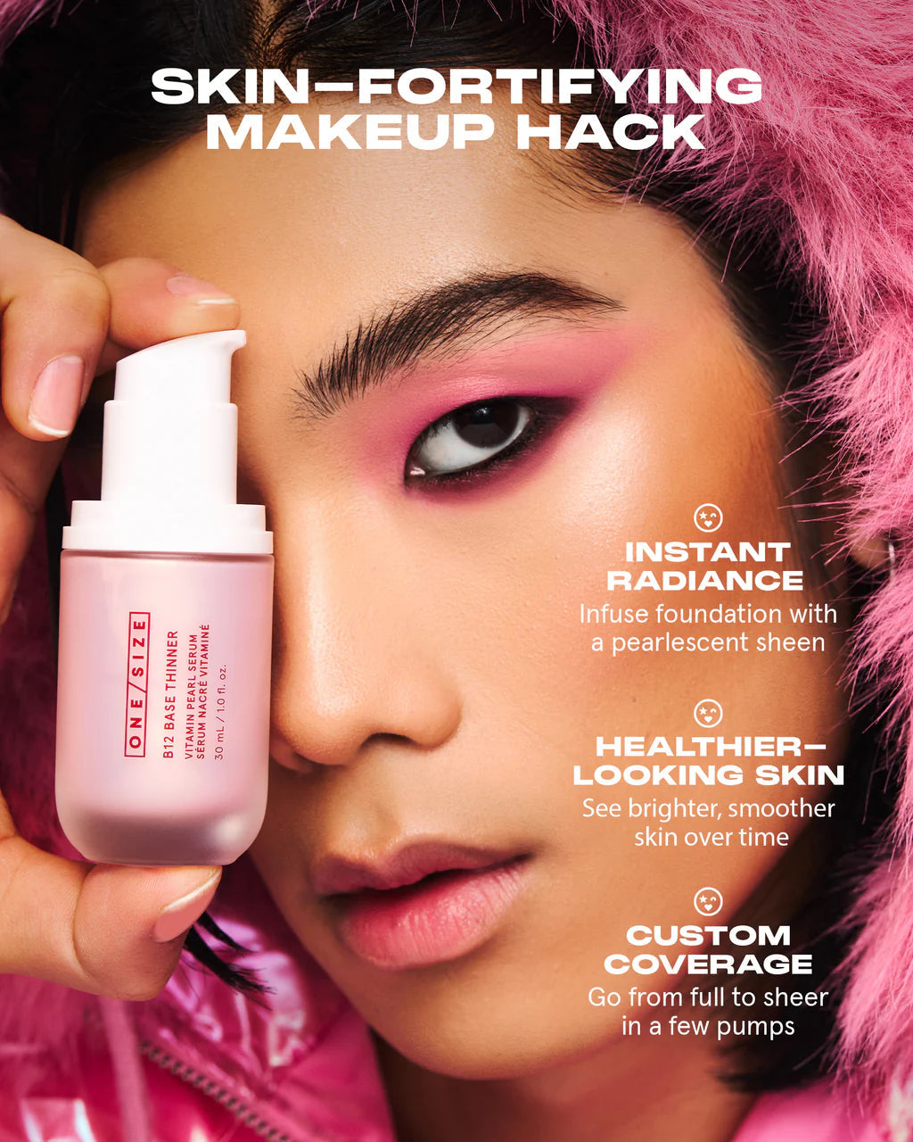 B12 Base Thinner Vitamin Pearl Serum - GLAM MODA