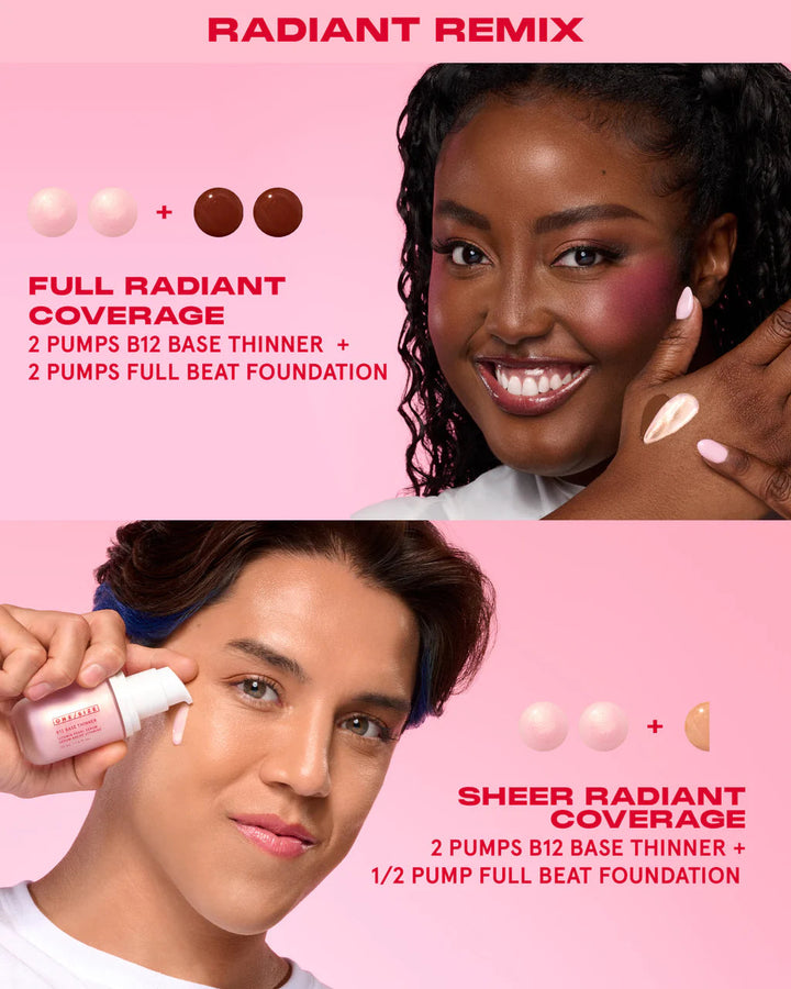 B12 Base Thinner Vitamin Pearl Serum - GLAM MODA