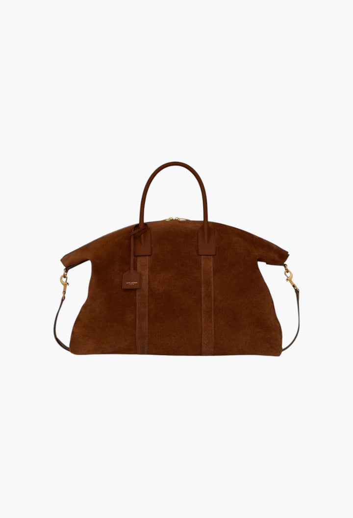 Bowling Tote in suede