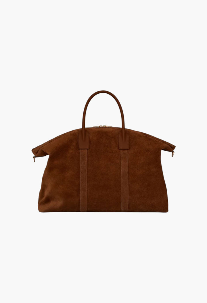 Bowling Tote in suede