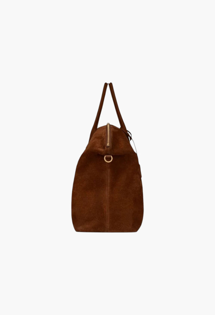 Bowling Tote in suede