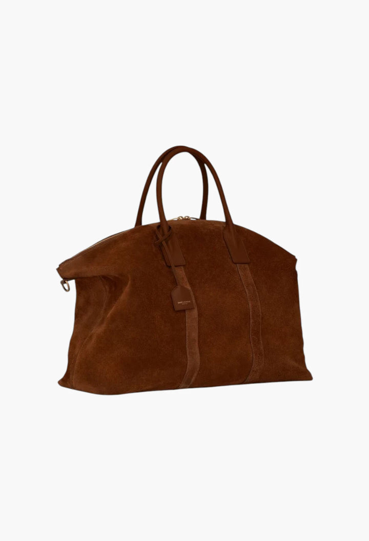 Bowling Tote in suede