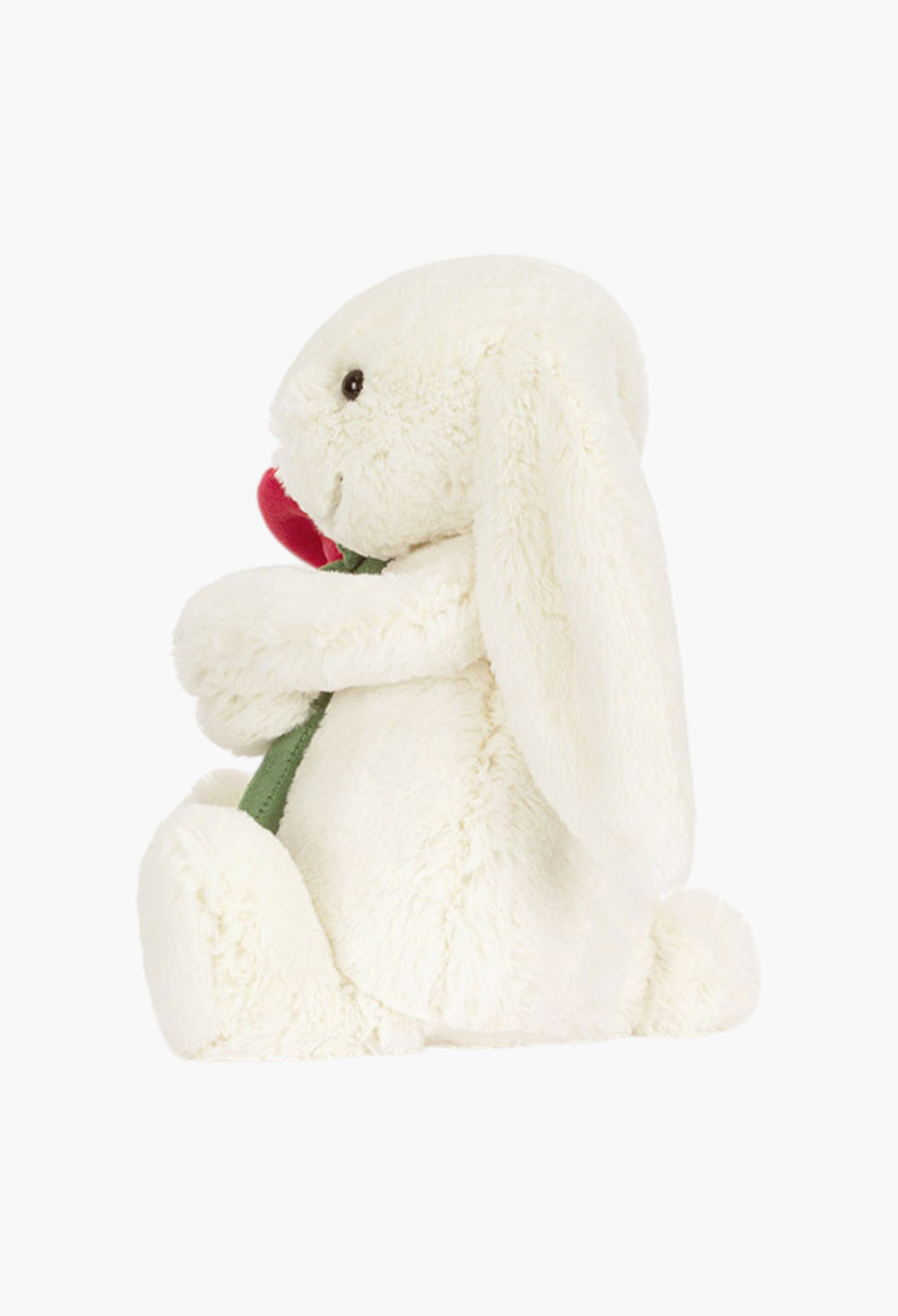 Cream Bunny With Rose - GLAM MODA