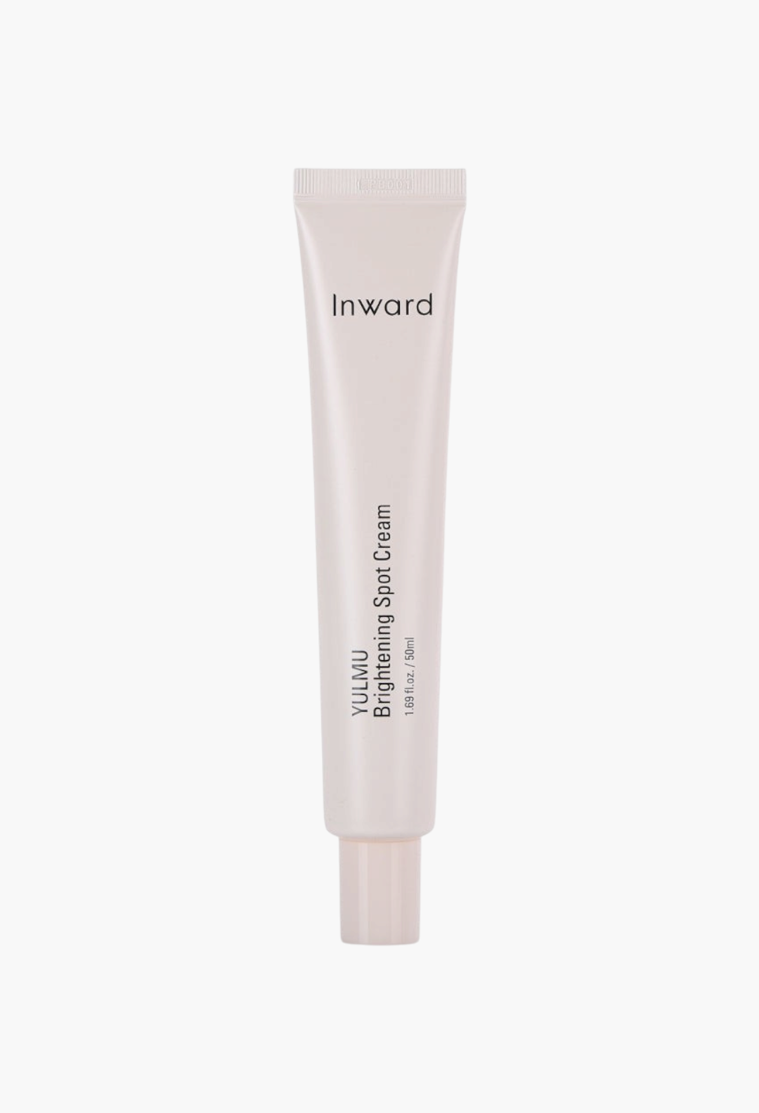 GLAM MODA Inward Yulmu Brightening Spot Cream in a light beige squeeze tube for targeted skin care