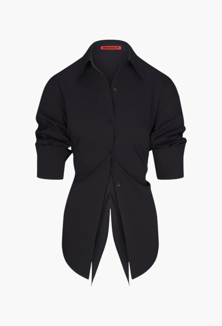 Loch Poplin Button Up - GLAM MODA