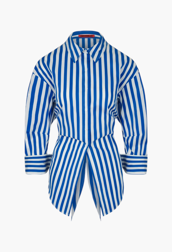 Loch Poplin Button Up - GLAM MODA