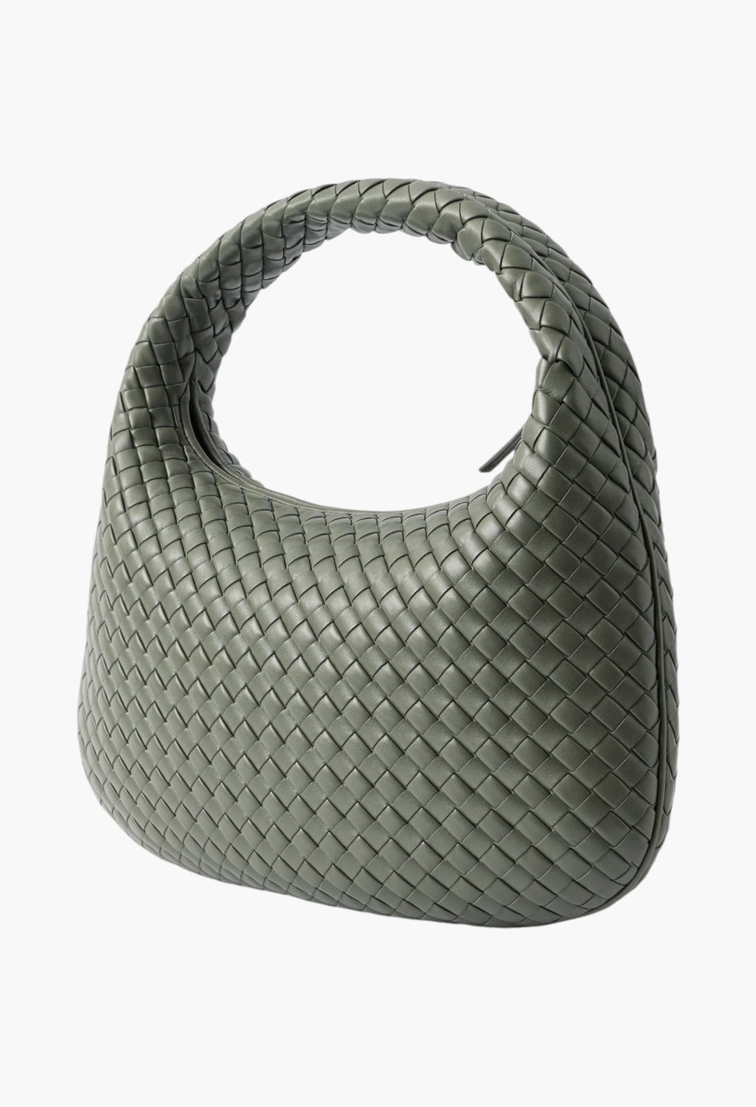 Veneta Medium Intrecciato Leather Shoulder Bag