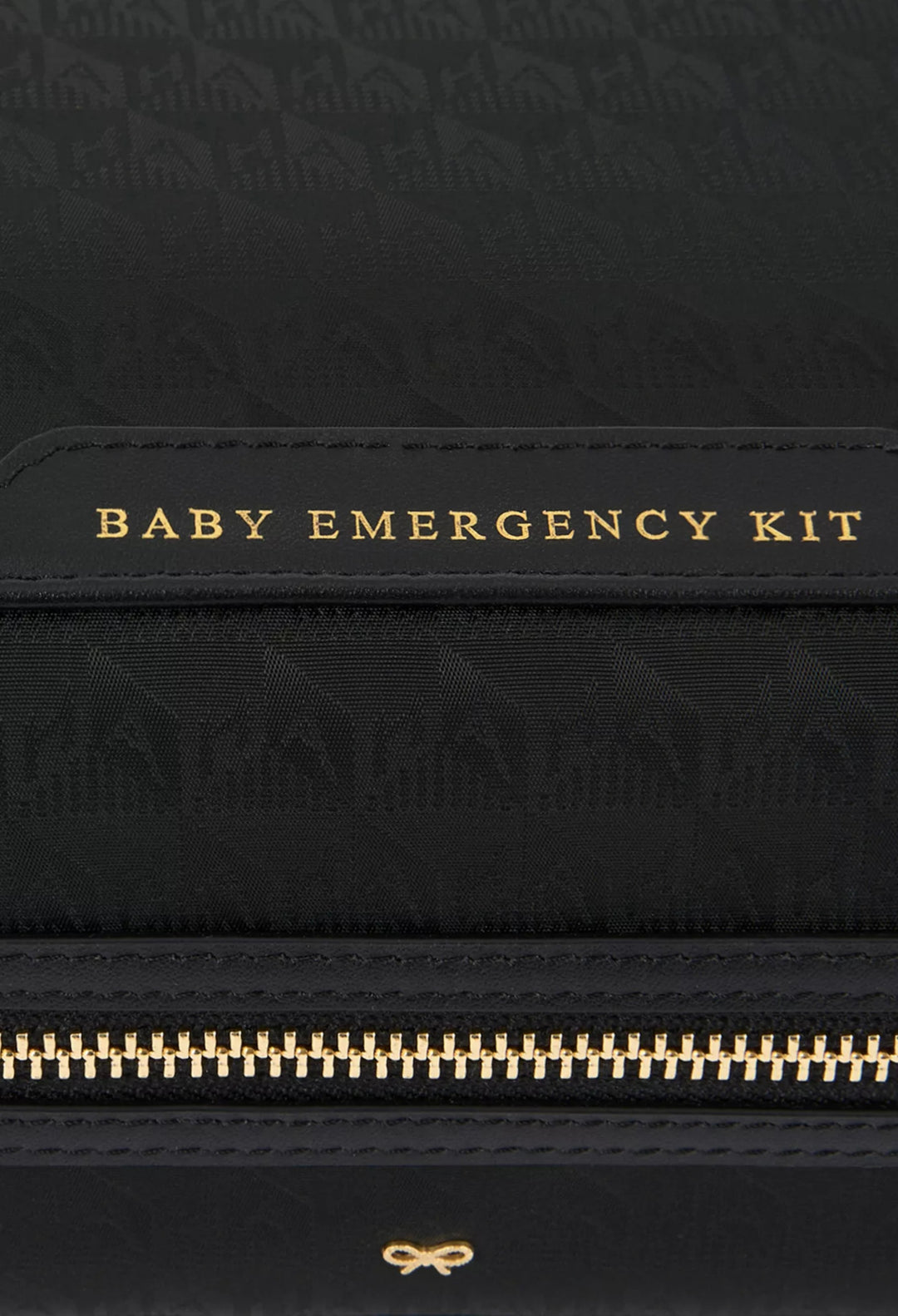 Baby Emergency Logo-Jacquard Leather and Woven Kit - GLAM MODA