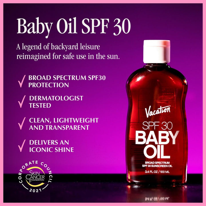 Baby Oil SPF 30 - GLAM MODA
