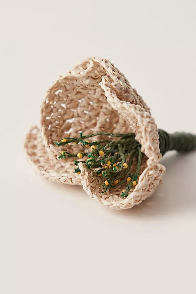 Babys Breath - Hibiscus Flower Bag Charm - GLAM MODA