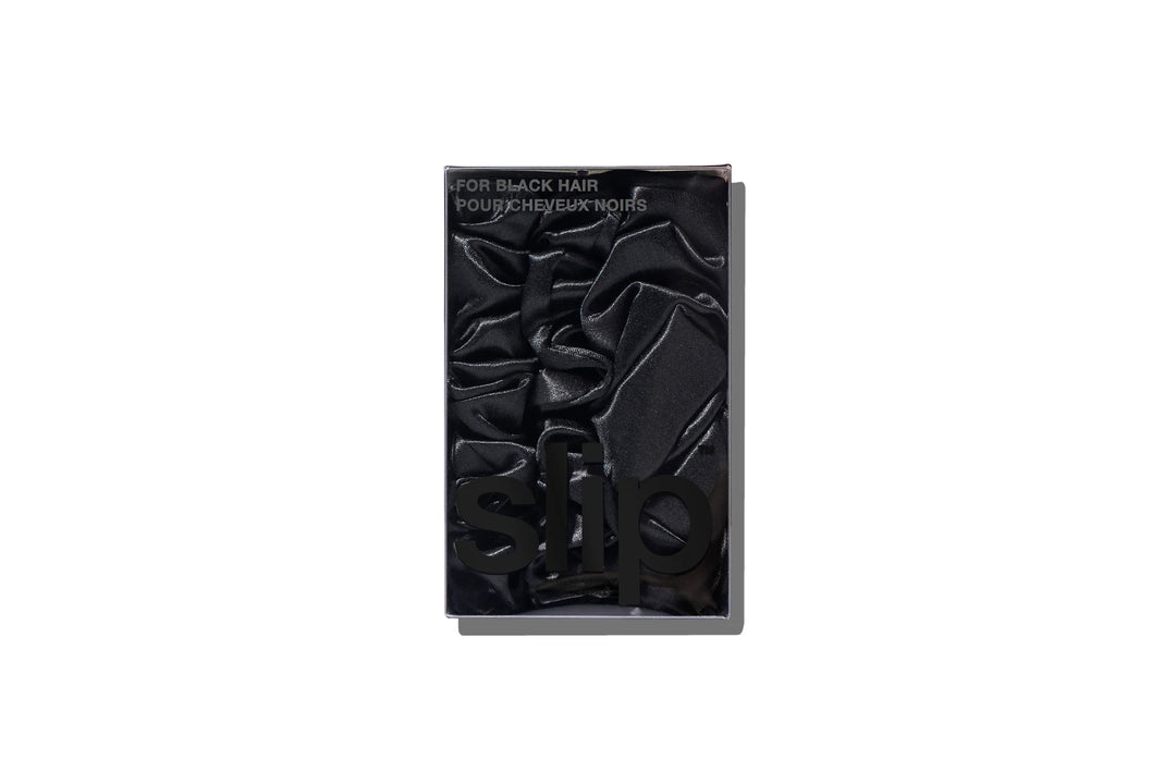 Back To Basics Black Midi/Large Scrunchie Set - GLAM MODA