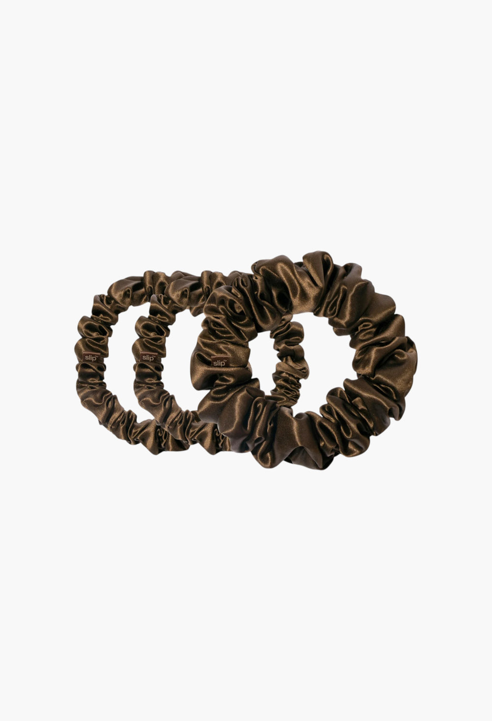 Back To Basics Dark Brown Midi/Large Scrunchie Set - GLAM MODA