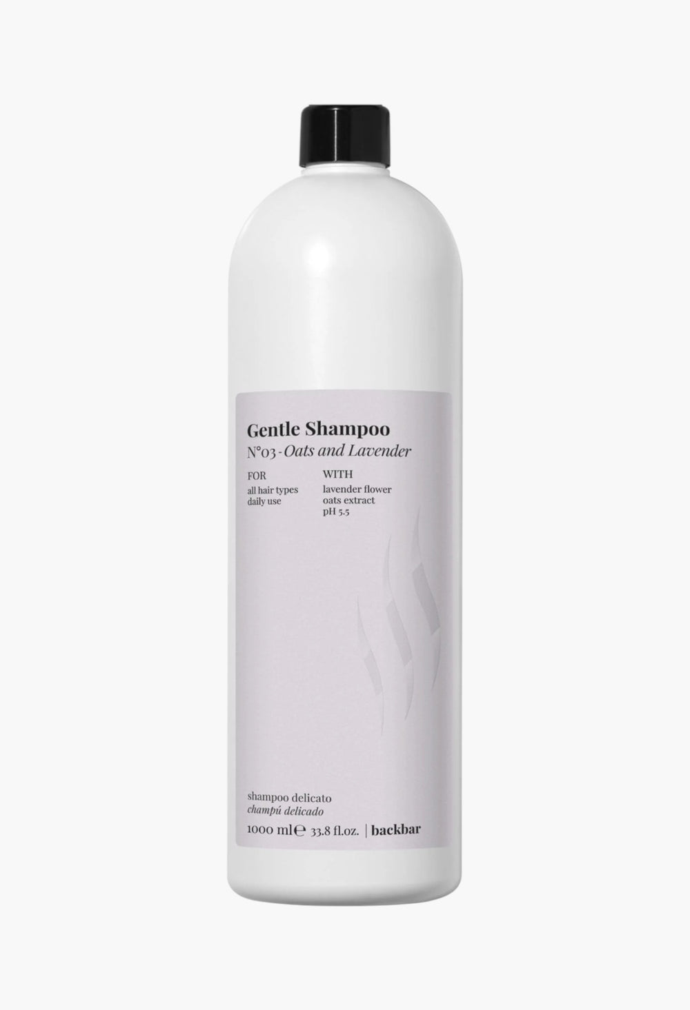 Backbar Gentle shampoo n.03 - Oats and Lavender - GLAM MODA