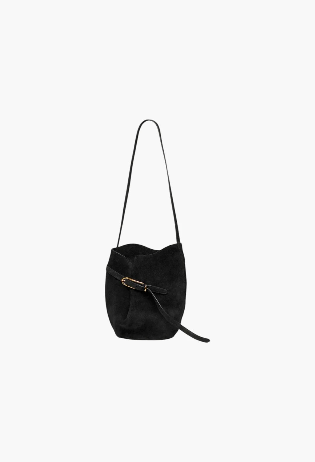 Belted Bucket Bag