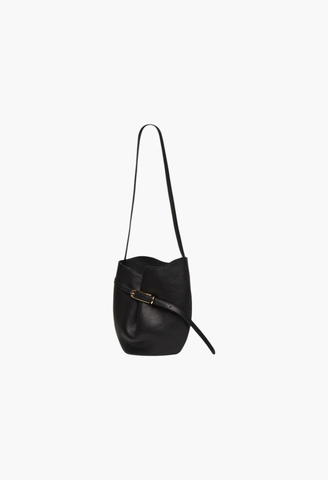 Belted Bucket Bag