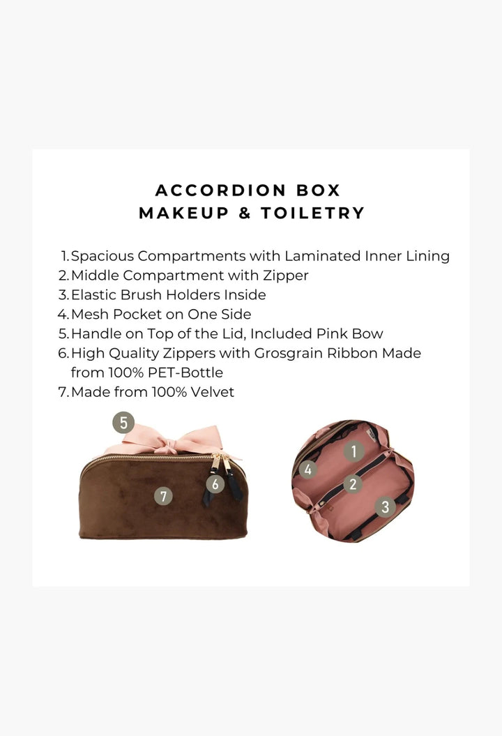 Accordion Box Makeup & Toiletry