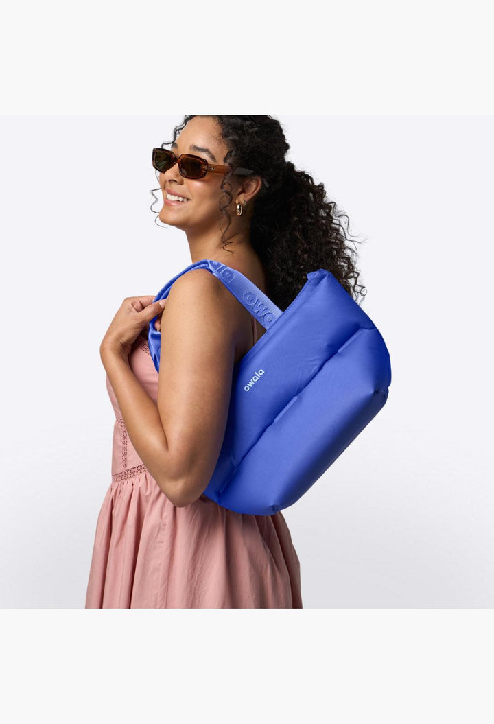 Inflatable insulation. Packs flat