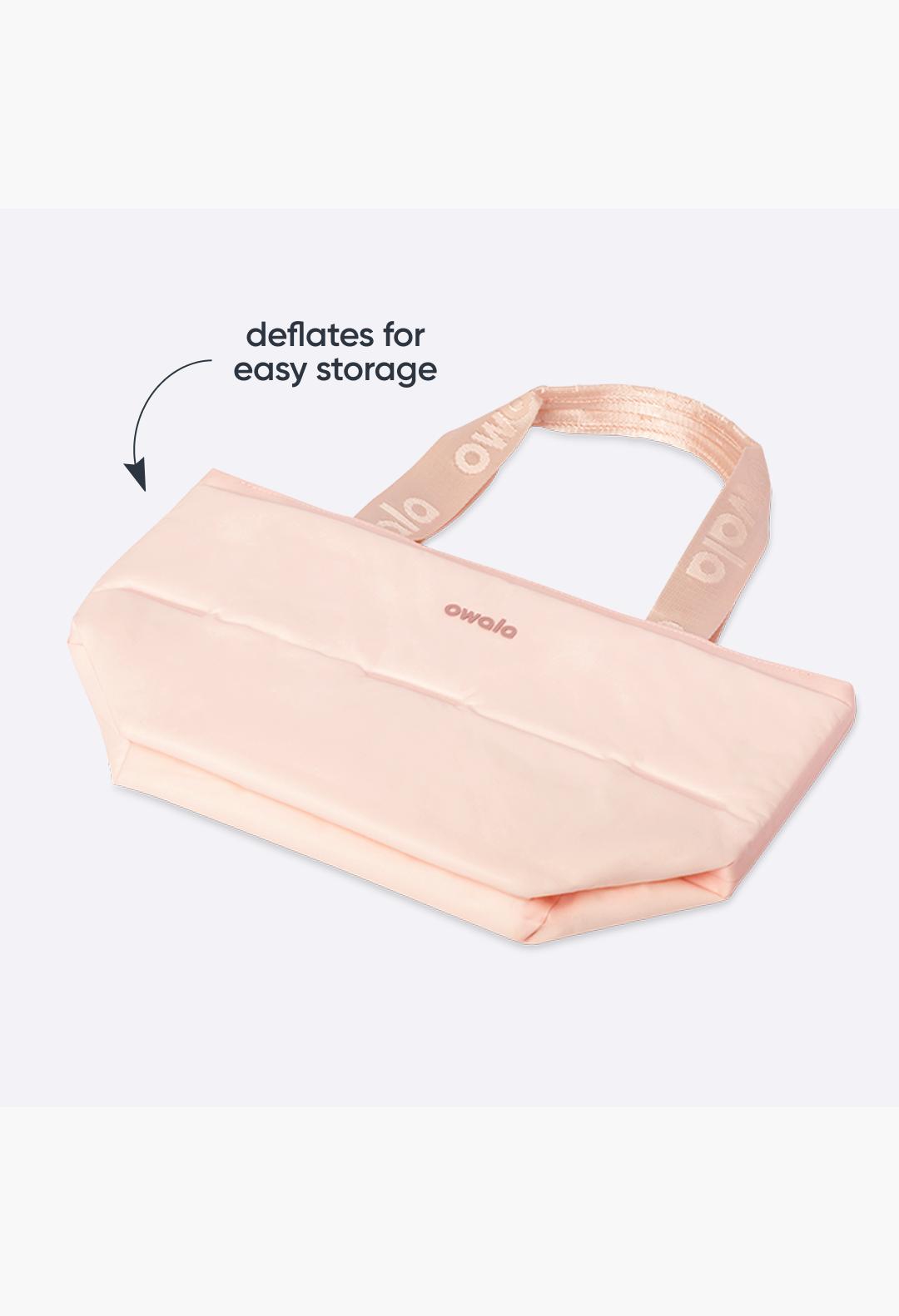 Inflatable insulation. Packs flat