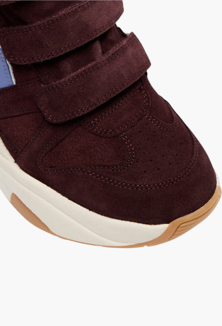 Balskee suede high-top platform sneakers - GLAM MODA