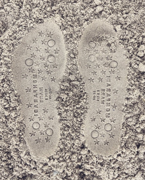 Beach Ballerina - Gold Stars - GLAM MODA