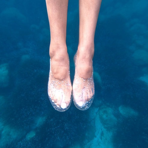 Beach Ballerina - Silver Stars - GLAM MODA