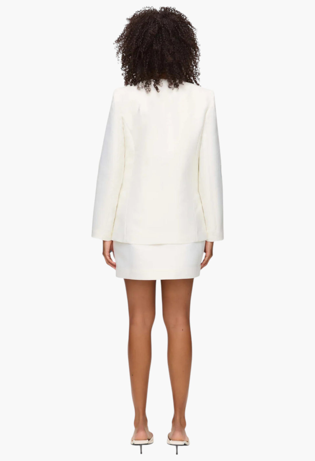 Beau Bow Satin Blazer - GLAM MODA