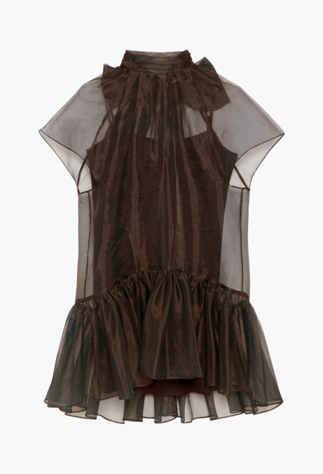 Beaux Organza Dress - GLAM MODA