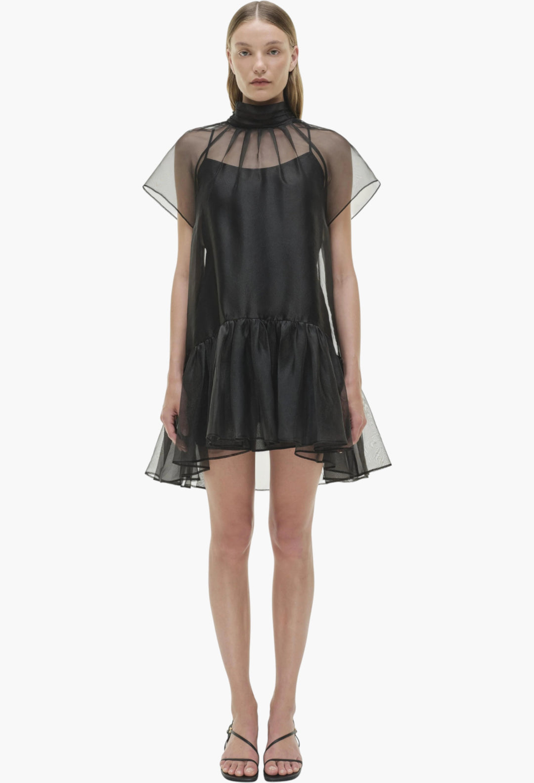 Beaux Organza Dress - GLAM MODA