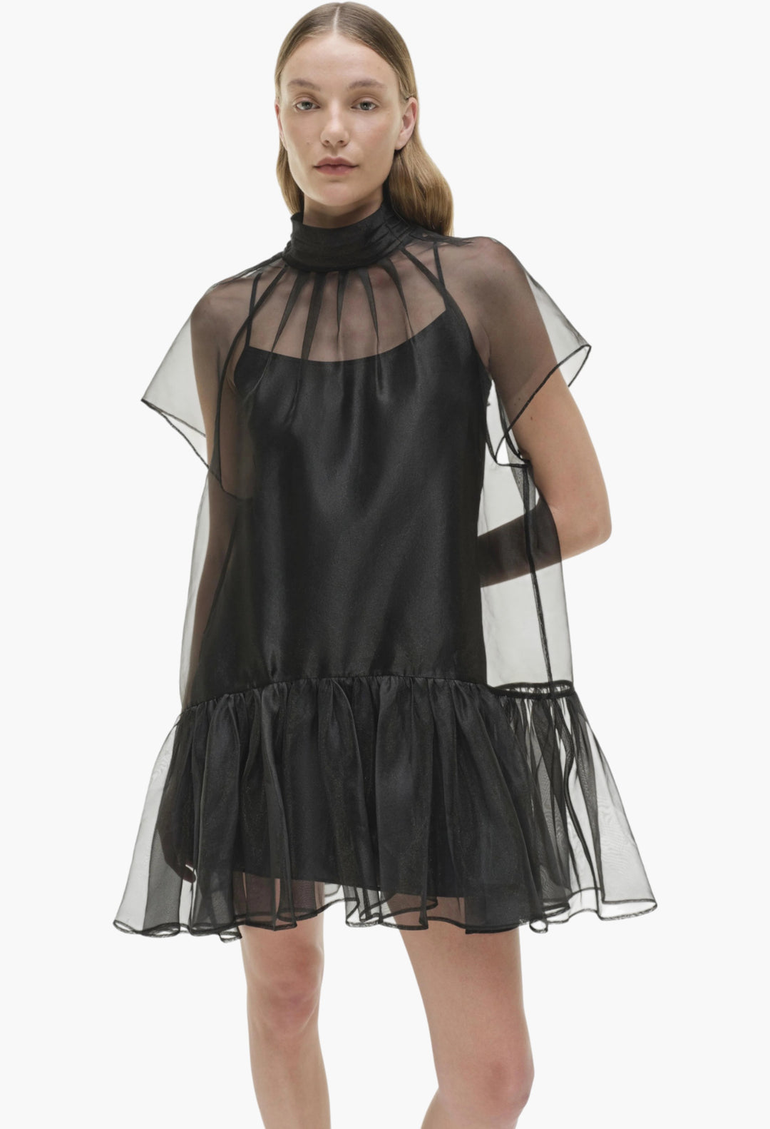 Beaux Organza Dress - GLAM MODA